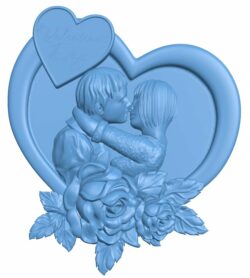 Valentine’s Day T0007660 download free stl files 3d model for CNC wood carving