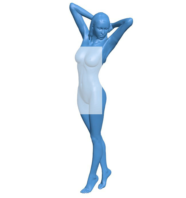 Women B010420 file Obj or Stl free download 3D Model for CNC and 3d printer