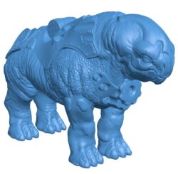 Alien monster B010649 3d model file for 3d printer