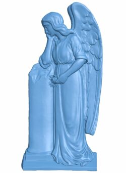 Angel T0008305 download free stl files 3d model for CNC wood carving