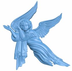 Angel T0008308 download free stl files 3d model for CNC wood carving