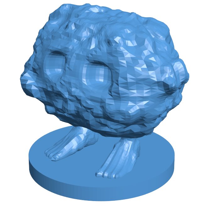 Awakened Shrub B010520 file Obj or Stl free download 3D Model for CNC and 3d printer