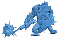 Bristleback – dota 2 B010551 file 3d model for 3d printer