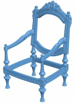Chair T0008183 download free stl files 3d model for CNC wood carving