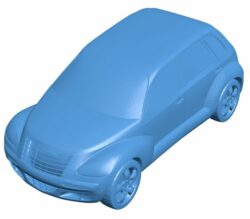 Chrysler PT Cruiser Car B010507 file Obj or Stl free download 3D Model for CNC and 3d printer