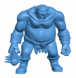 Churly the orc stooge B010585 3d model file for 3d printer