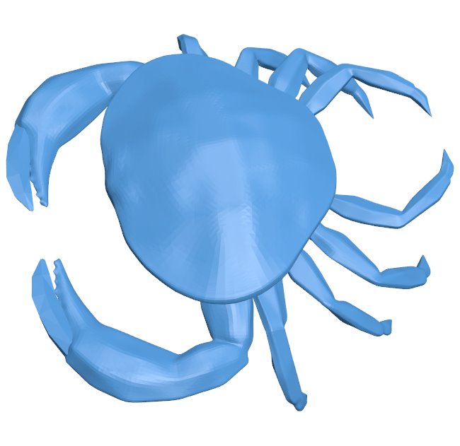 Crab B010655 3d model file for 3d printer