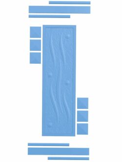 Door frame pattern T0007825 download free stl files 3d model for CNC wood carving