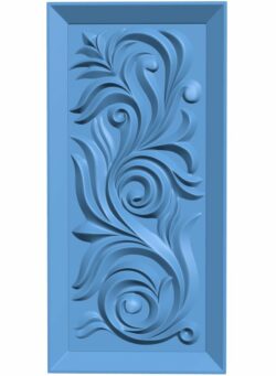 Door frame pattern T0007951 download free stl files 3d model for CNC wood carving
