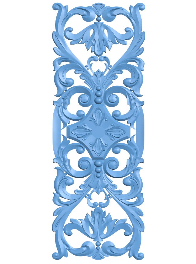 Door frame pattern T0008073 download free stl files 3d model for CNC wood carving