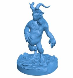 Ghoul Man B010513 file Obj or Stl free download 3D Model for CNC and 3d printer