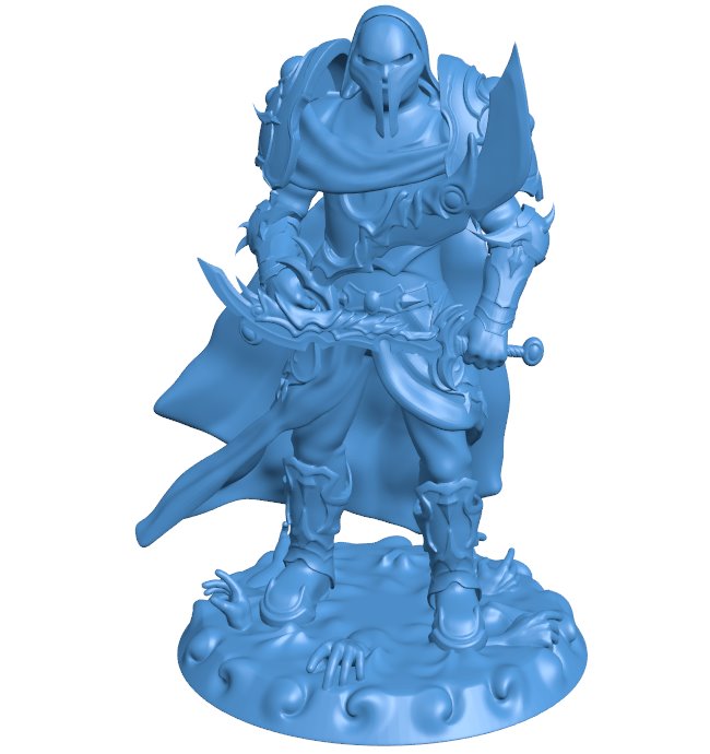 Heavenly warrior B010576 3d model file for 3d printer