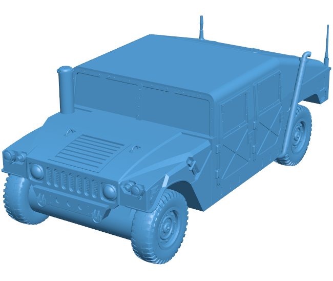 Hummer B010664 3d model file for 3d printer