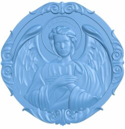 Icon of Archangel Michael T0007986 download free stl files 3d model for CNC wood carving
