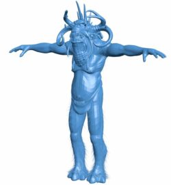 Monster B010500 file Obj or Stl free download 3D Model for CNC and 3d printer