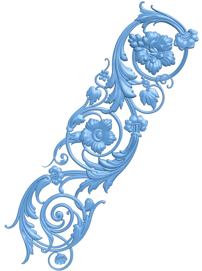 Pattern decor design T0007989 download free stl files 3d model for CNC wood carving