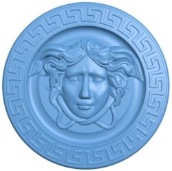 Pattern of human face T0008056 download free stl files 3d model for CNC wood carving
