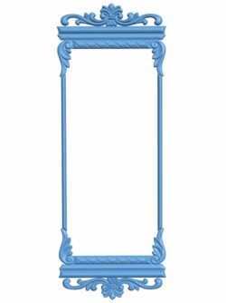 Picture frame or mirror T0007814 download free stl files 3d model for CNC wood carving