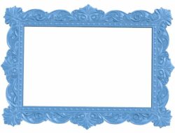 Picture frame or mirror T0007889 download free stl files 3d model for CNC wood carving