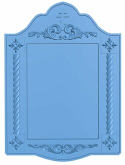 Picture frame or mirror T0008090 download free stl files 3d model for CNC wood carving