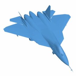 T-50 fighter aircraft B010642 3d model file for 3d printer