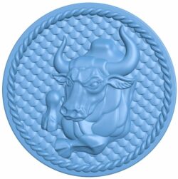 Taurus – Zodiac T0008259 download free stl files 3d model for CNC wood carving