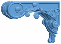 Top of the column T0007820 download free stl files 3d model for CNC wood carving