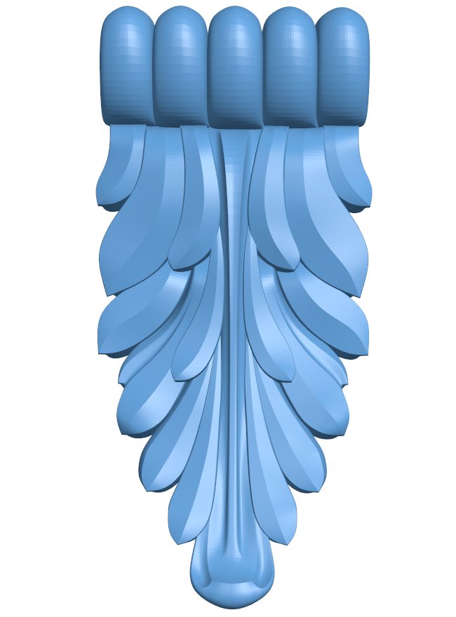 Top of the column T0007896 download free stl files 3d model for CNC wood carving