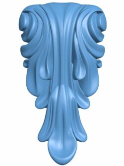 Top of the column T0007897 download free stl files 3d model for CNC wood carving