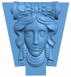 Top of the column T0008379 download free stl files 3d model for CNC wood carving
