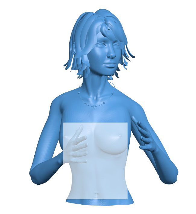 Woman B010595 3d model file for 3d printer