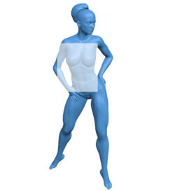 Woman exercising B010546 file Obj or Stl free download 3D Model for CNC and 3d printer