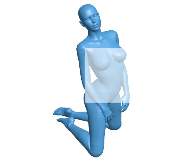 Women B010666 3d model file for 3d printer