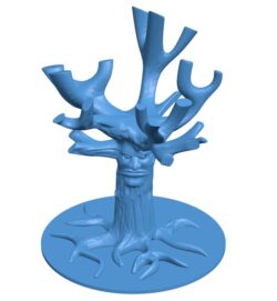 Awakened tree B010811 3d model file for 3d printer