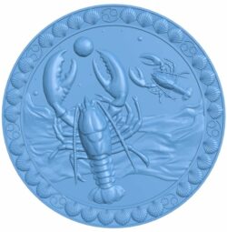 Cancer – Zodiac pattern T0008623 download free stl files 3d model for CNC wood carving