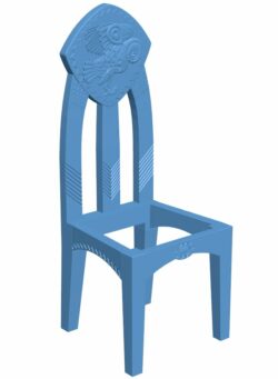 Chair T0008668 download free stl files 3d model for CNC wood carving