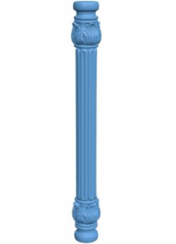 Column pattern T0008476 download free stl files 3d model for CNC wood carving