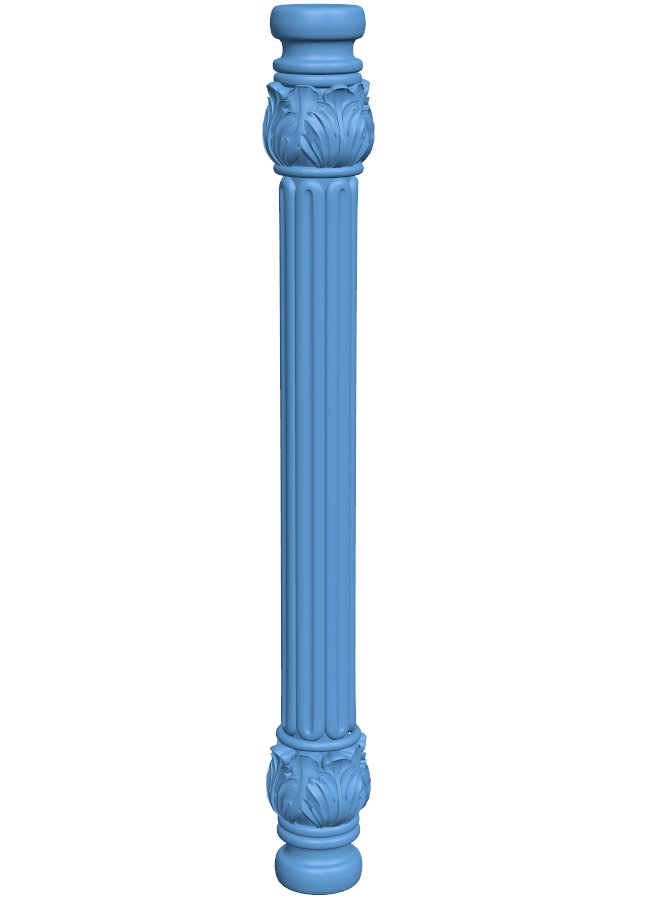 Column pattern T0008476 download free stl files 3d model for CNC wood carving
