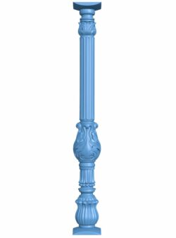 Column pattern T0008506 download free stl files 3d model for CNC wood carving