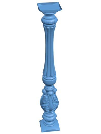 Column pattern T0008511 download free stl files 3d model for CNC wood carving