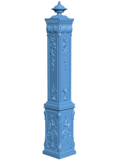 Column pattern T0008512 download free stl files 3d model for CNC wood carving