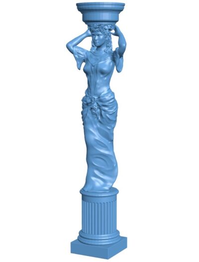 Column pattern T0008516 download free stl files 3d model for CNC wood carving