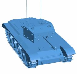 Cromwell tank B010853 3d model file for 3d printer