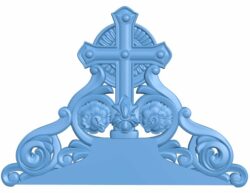 Cross pattern T0008987 download free stl files 3d model for CNC wood carving