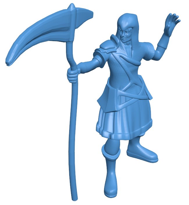 Death Cleric Cool B010834 3d model file for 3d printer