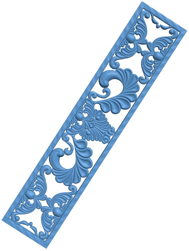 Door frame pattern T0008830 download free stl files 3d model for CNC wood carving