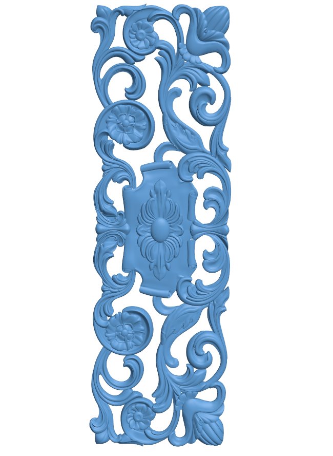 Door frame pattern T0008835 download free stl files 3d model for CNC wood carving