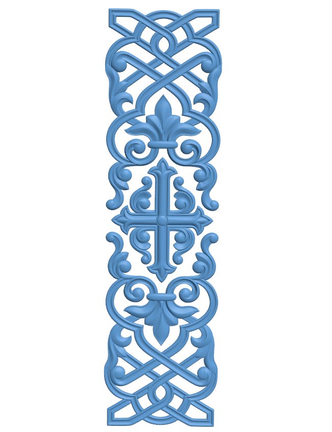 Door frame pattern T0008836 download free stl files 3d model for CNC wood carving