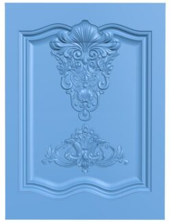 Door pattern T0008747 download free stl files 3d model for CNC wood carving