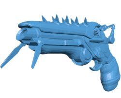 Exotic gun B010715 3d model file for 3d printer